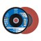 Pferd 7" x 7/8" A.H. POLIFAN Flap Disc - A-COOL SG INOX+ALU, Aluminum oxide, 80 Grit, Flat 62371 - alternate 1
